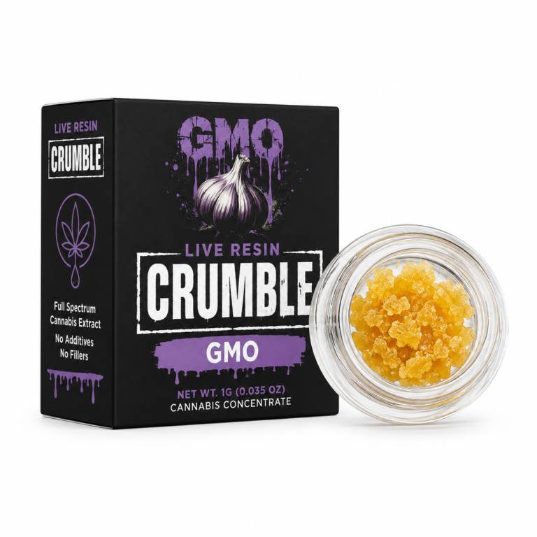 Crumble live resin GMO