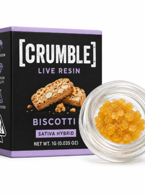Crumble Live Resin Biscotti