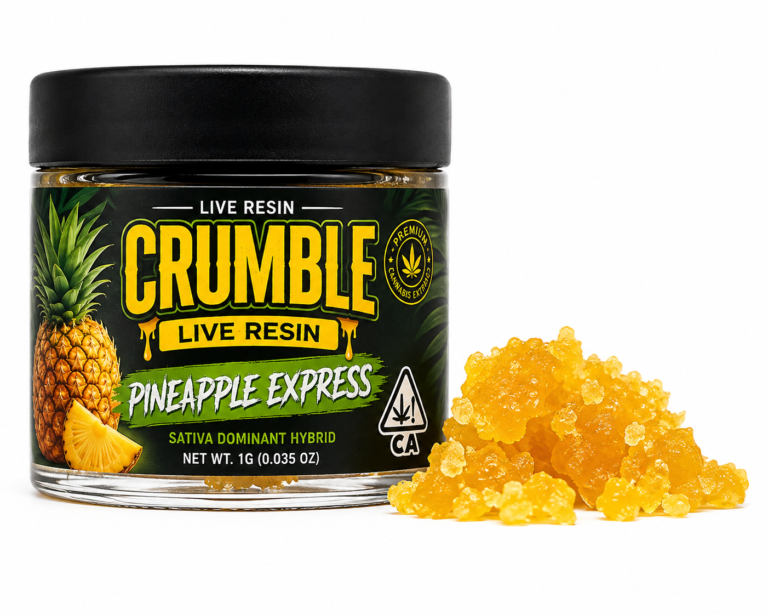 Crumble Live Resin Pineapple Express