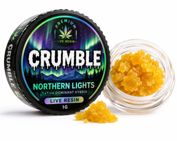 crumble live resin northern lights