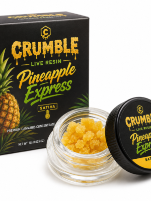 crumble live resin pineapple express