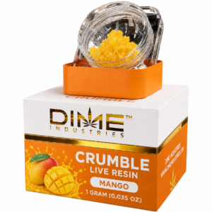 crumble live resin mango flavor packaging live resin crumble for sale