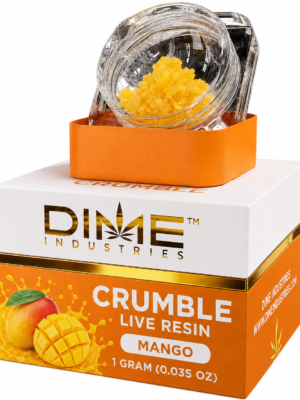 crumble live resin mango flavor packaging live resin crumble for sale