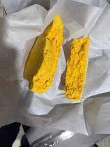 live resin crumble processing stage 2