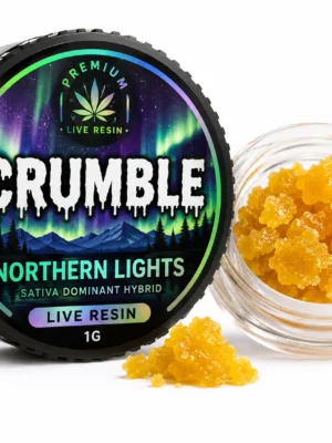 crumble live resin northern lights