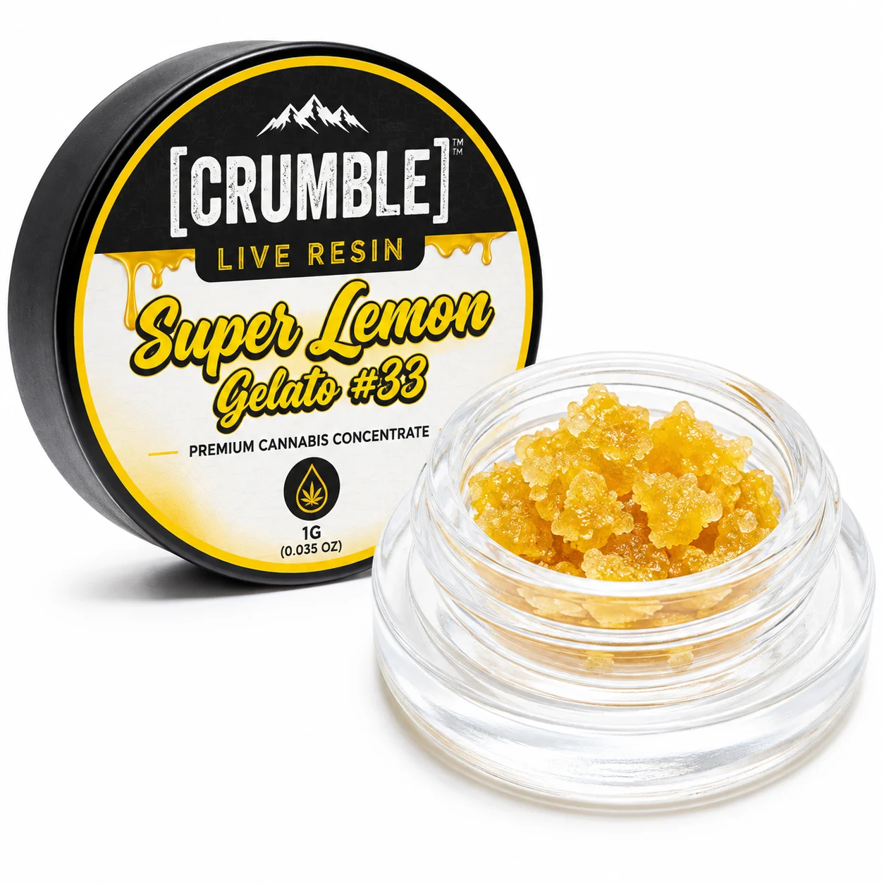 crumble live resin super lemon gelato